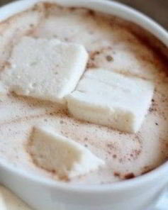 Ароматный и легкий горячий шоколад