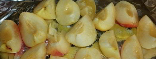 ароматные запеченные абрикосы десерт. Шаг 7