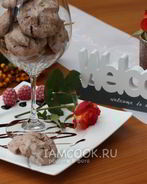 Безе с какао и шоколадом