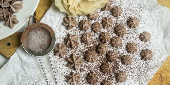 Безе с какао