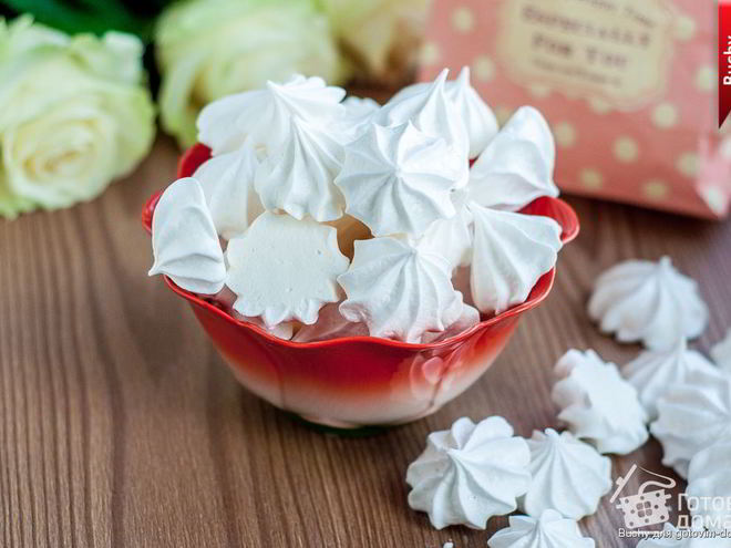 Рецепт постного безе