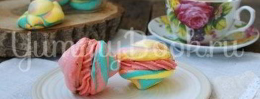 разноцветное безе. Шаг 7