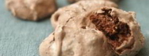 шоколадное безе с миндалем. Шаг 4