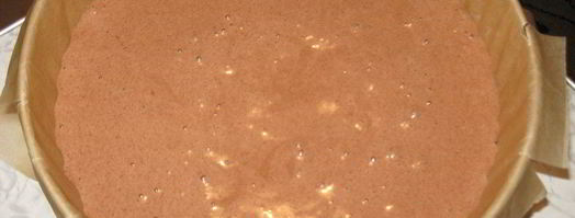 шоколадный бисквит с безе, крем с ноткой мокко. Шаг 7