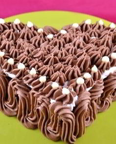 Тортик Безе в шоколаде