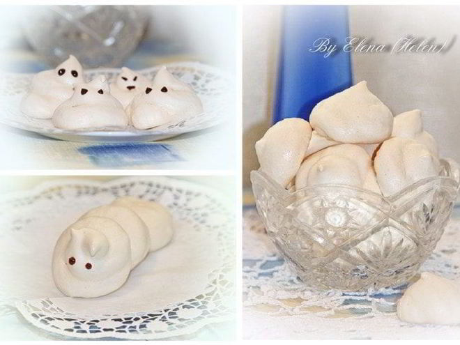 Рецепт веселых безе