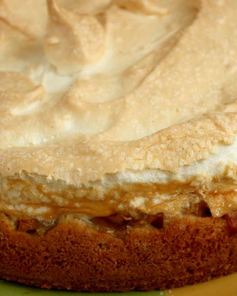 Яблочный торт-безе