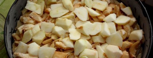 яблочный торт-безе. Шаг 7