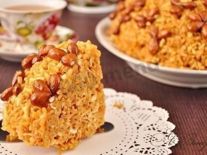 Рецепт чак-чака с фундуком