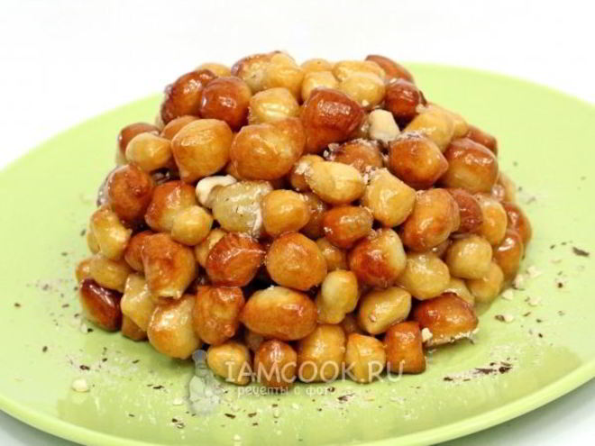 Рецепт чак-чака с медом