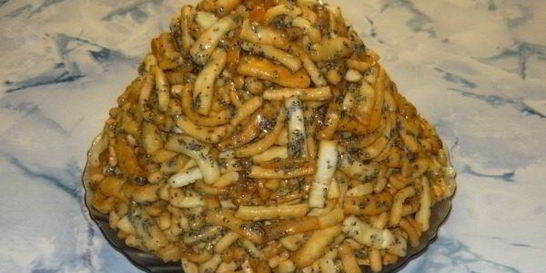 Чак-чак со сгущенкой