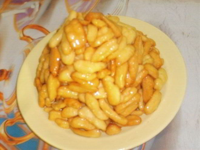 Рецепт крупного чак-чака