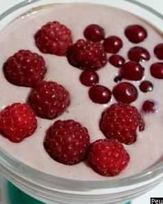 Десерт банановый творожный с бананом и желатином