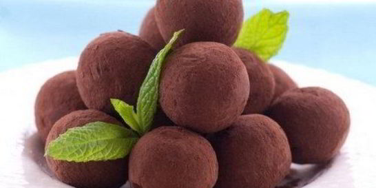 Домашние трюфели с какао