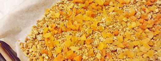 домашняя гранола с отрубями. Шаг 12