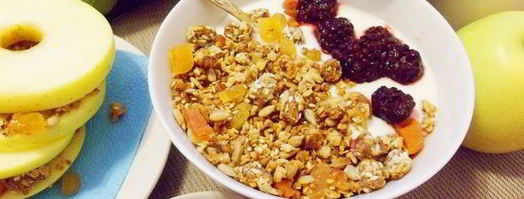 домашняя гранола с отрубями. Шаг 17