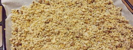 домашняя гранола с отрубями. Шаг 9