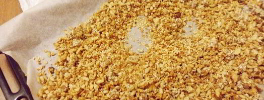 домашняя гранола с отрубями. Шаг 10