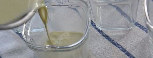 фисташковая панна котта с мандаринами. Шаг 4