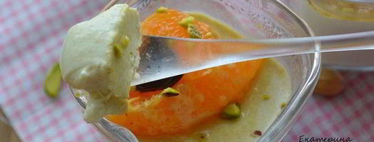 фисташковая панна котта с мандаринами. Шаг 8