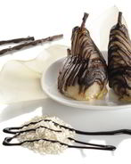 Груша в шоколаде