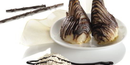 Груша в шоколаде