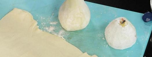груша, запеченная в тесте. Шаг 4