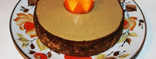 чизкейк халва-хурма. Шаг 15