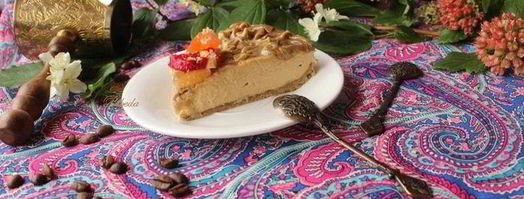 чизкейк халва-кофе-кардамон. Шаг 12