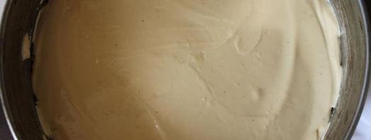 чизкейк халва-кофе-кардамон. Шаг 7