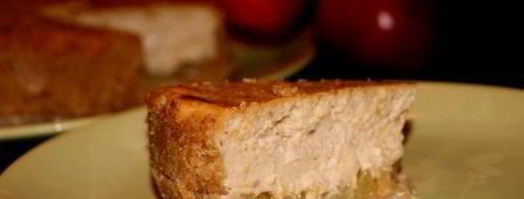 чизкейк с халвой и карамельными яблочками. Шаг 9