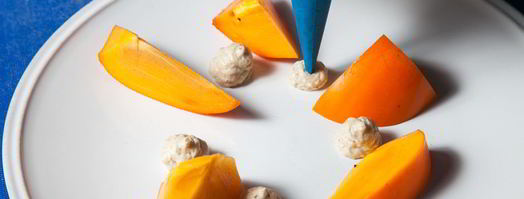 десерт хурма и халва. Шаг 6