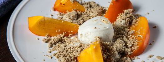 десерт хурма и халва. Шаг 8