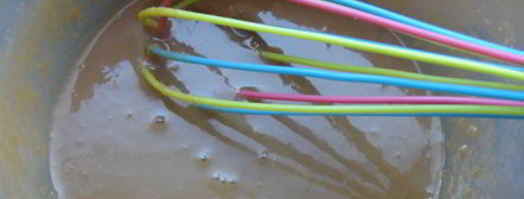 грушевые лодочки с пряником и халвой. Шаг 12