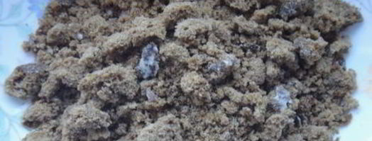 грушевые лодочки с пряником и халвой. Шаг 7