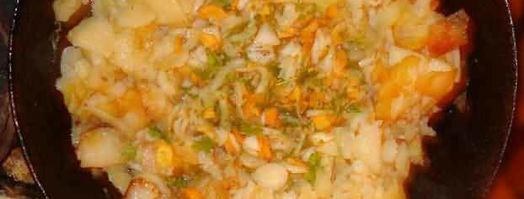 картошка с халвой. Шаг 18