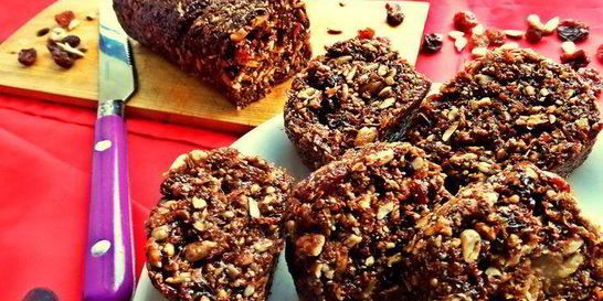 Халва шоколадная с отрубями и семечками