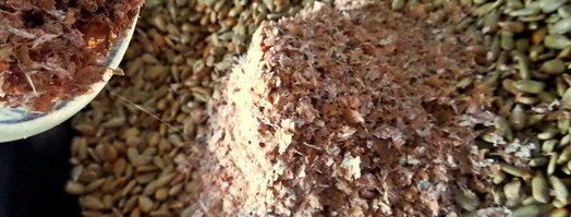 халва шоколадная с отрубями и семечками. Шаг 3