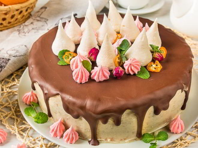 Рецепт халвичного торта