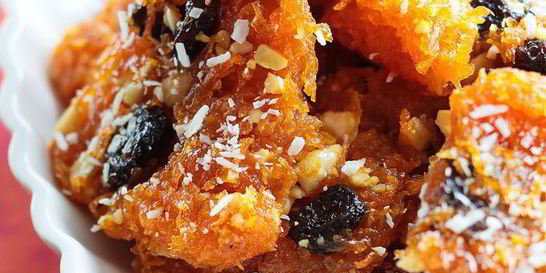 Морковная халва