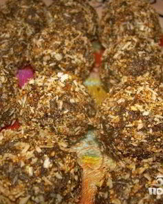 Домашние конфеты с арахисом