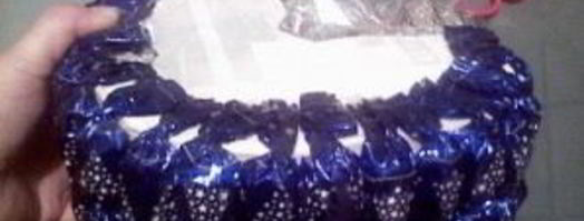 коляска из конфет. Шаг 5