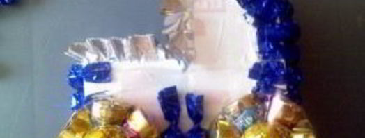 коляска из конфет. Шаг 7