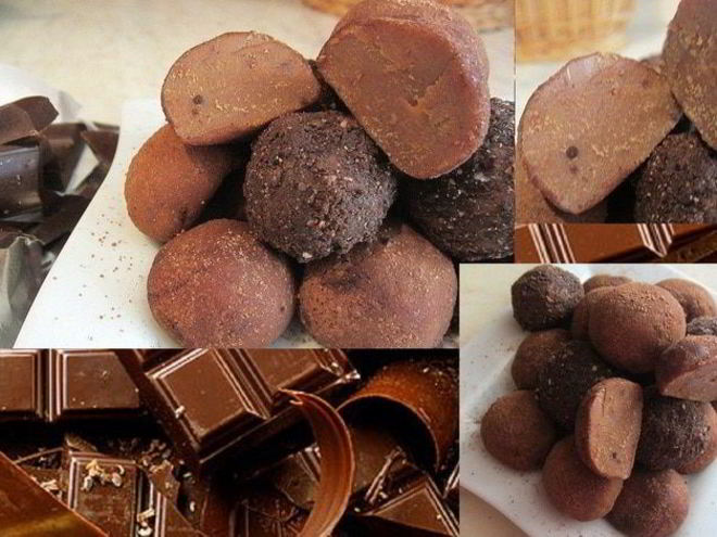 Рецепт конфеток карамельно-трюфельные