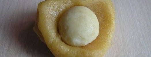 конфеты из марципана с орехом макадамия. Шаг 4