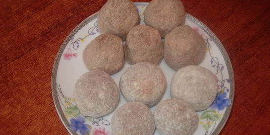 Конфеты из молочной смеси