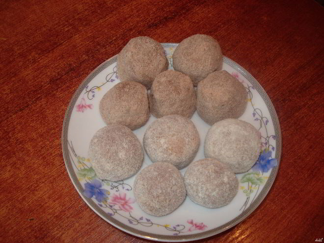 Рецепт конфет из молочной смеси