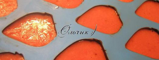 конфеты клубника в шоколаде. Шаг 7