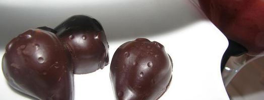 конфеты клубника в шоколаде. Шаг 9