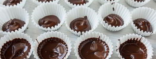 конфеты с арахисовой пастой. Шаг 17